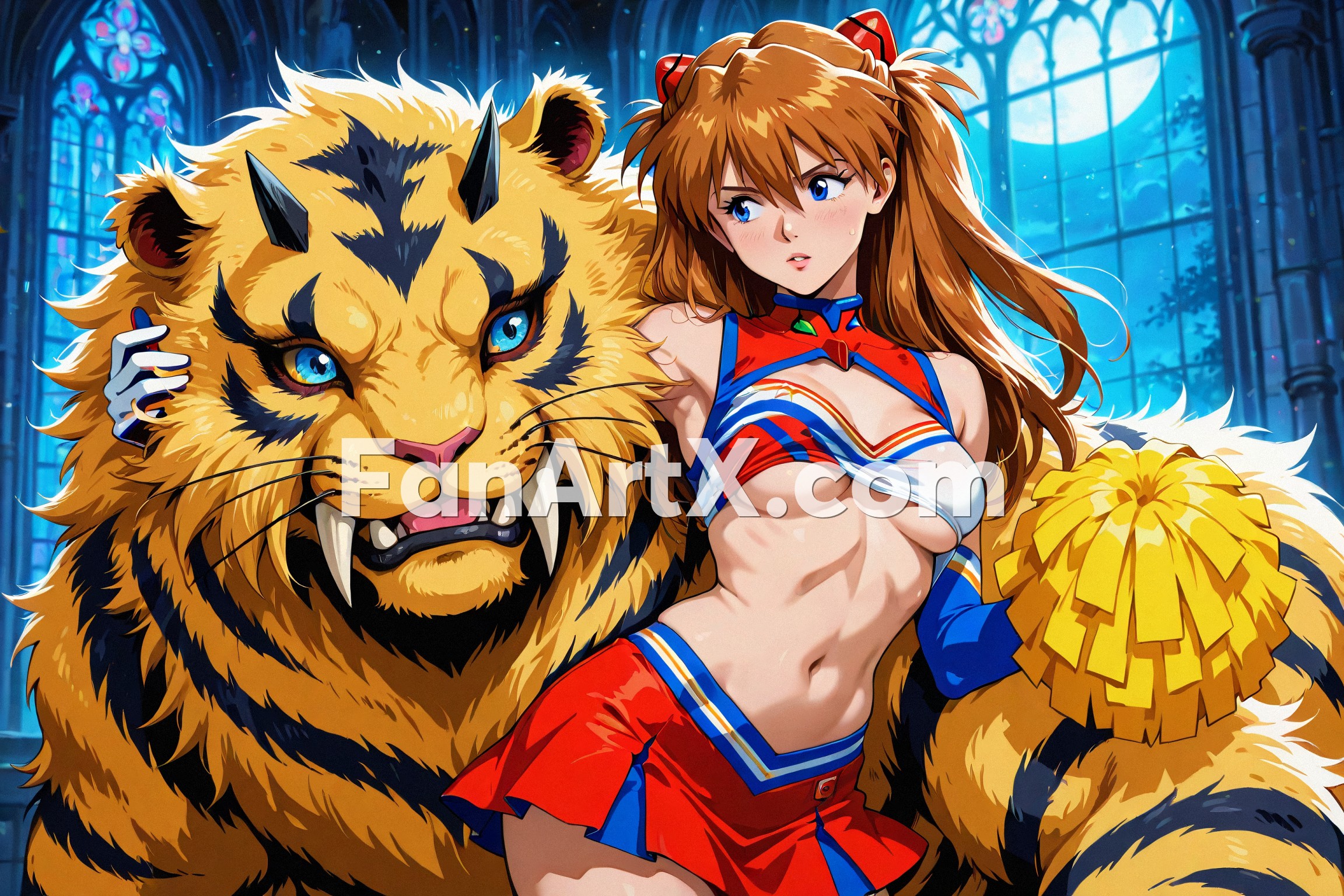 Asuka Langley Soryu fanart - Neon Genesis Evangelion Character 1079955